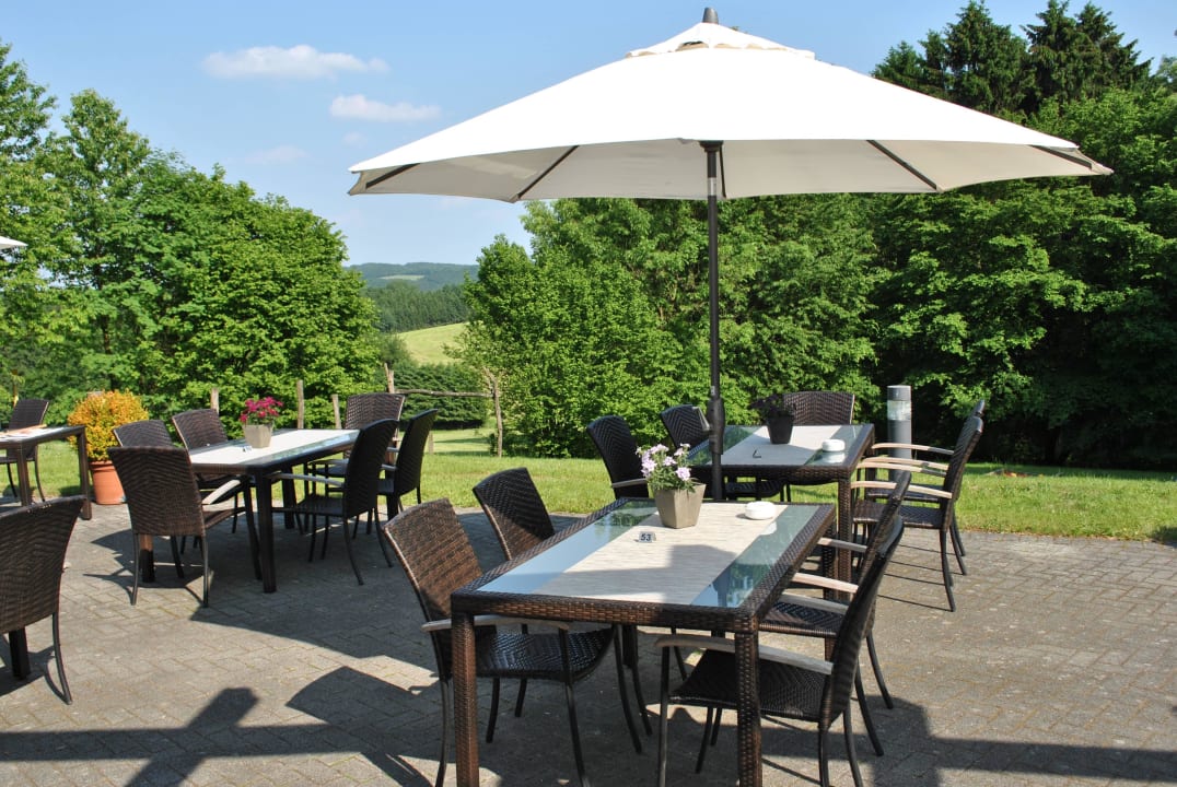 Terrasse Trans World Hotel Kranichhöhe