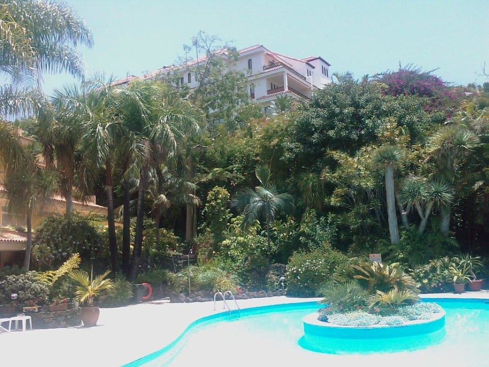 Blick aufs Nachbarhotel Tigaiga Suites