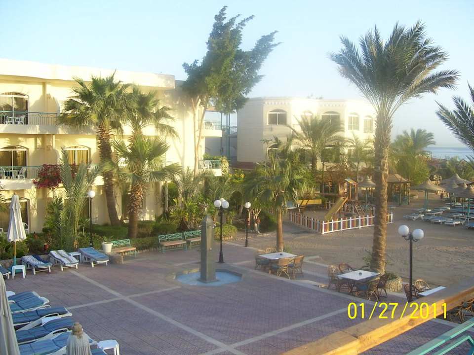 Rund um den Pool Bella Vista Resort Hurghada