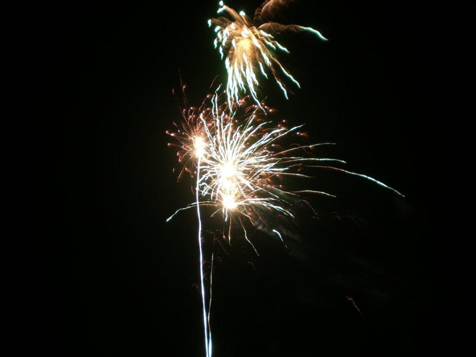 Feuerwerk zum Griechischen Abend SENTIDO Port Royal Villas & Spa