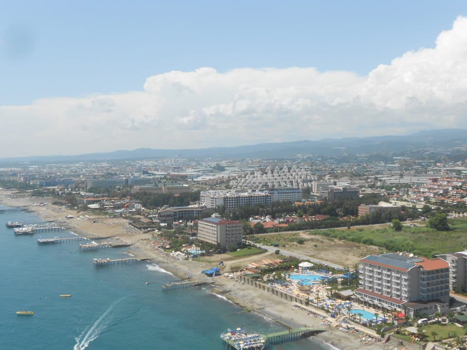 Ansicht Parasailing Dizalya Palm Garden