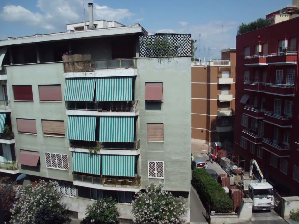 Ausblick aus unserem Fenster Grand Hotel Tiberio