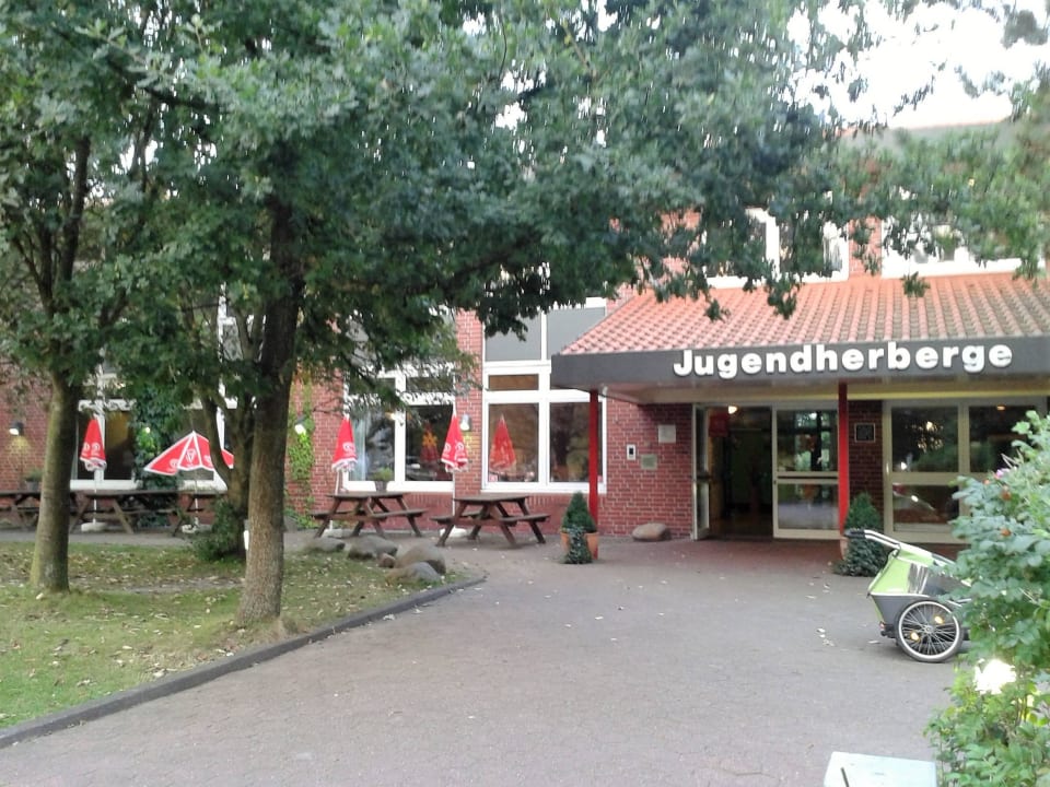 Eingangsbereich DJH Jugendherberge Esens-Bensersiel