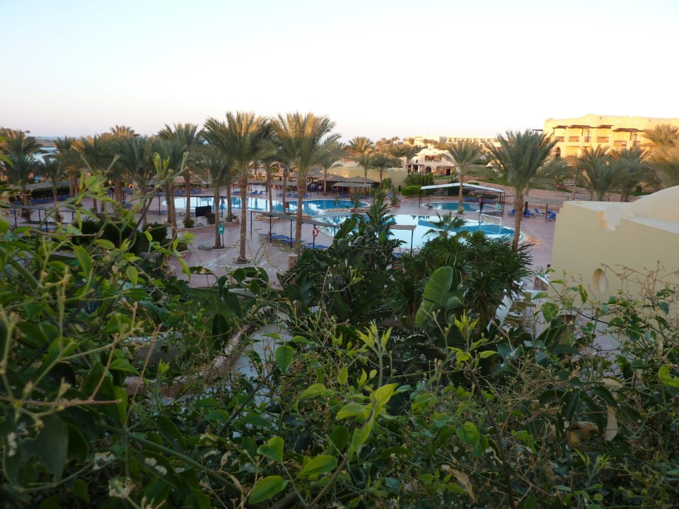 Poollandschaft vom Turm am Restaurant  Jaz Solaya