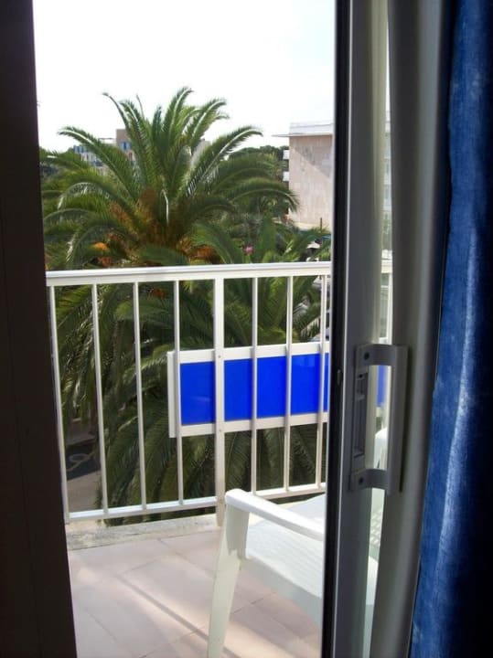 Blick auf den Balkon Hotel Boreal