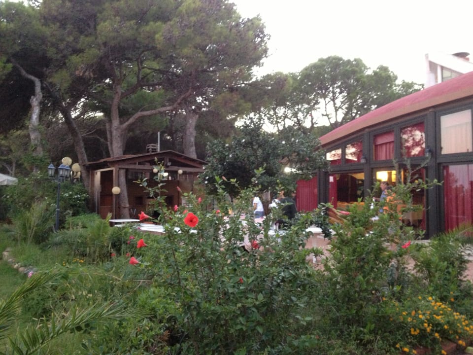 Gartenanlage und Terrasse Hotel New Barcavela