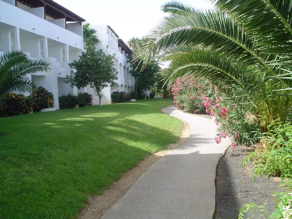 Hotelgebäude und Park Club Jandia Princess