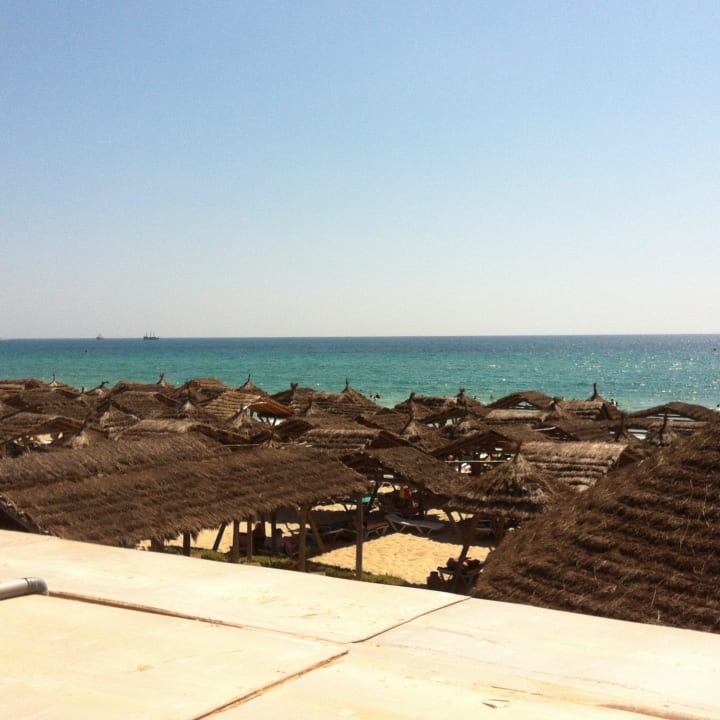 Ausblick von der Sonnenterrasse The Orangers Beach Resort and Bungalows