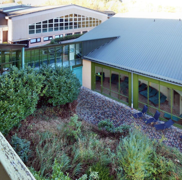 Löwenzimmer mit hinterem Ausblick DORMERO Hotel Bonn - Windhagen