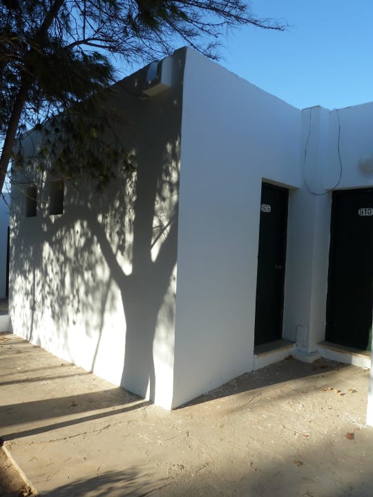 Zimmer von aussen Hotel Sangho Club Zarzis