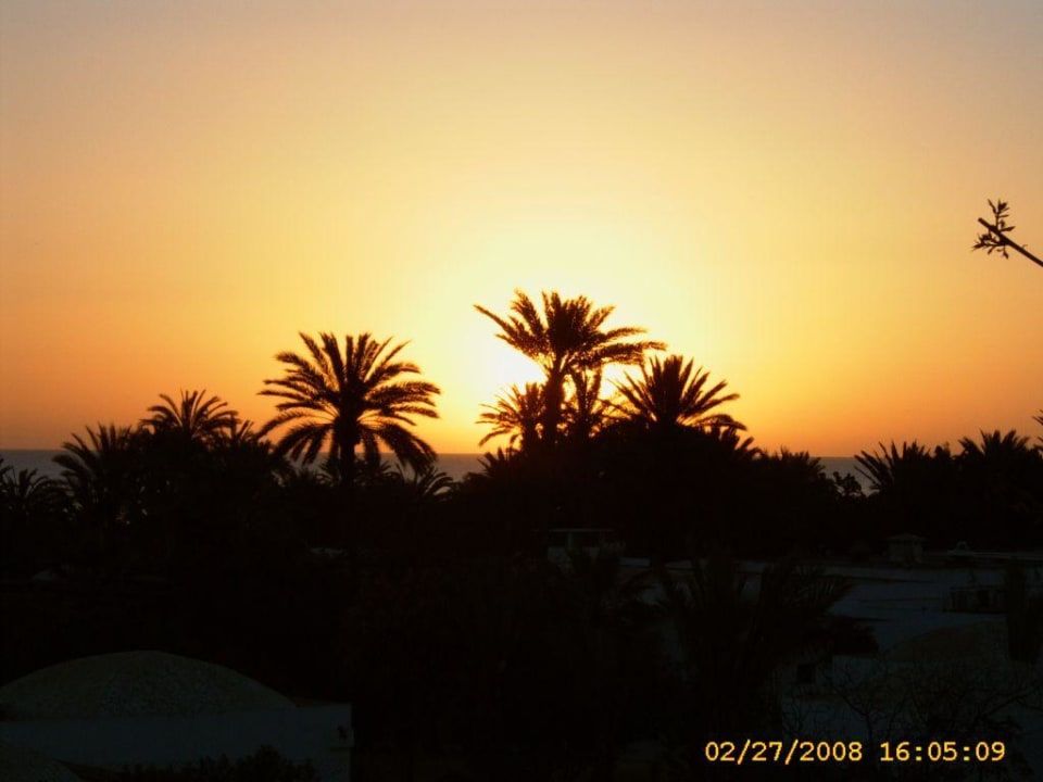Sonnenaufgang über dem Sangho Hotel Sangho Club Zarzis