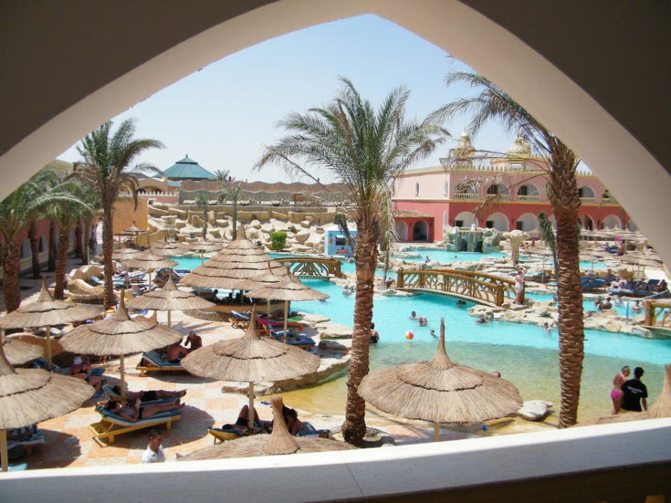 Hauptpool Pickalbatros Alf Leila Wa Leila Resort - Neverland Hurghada