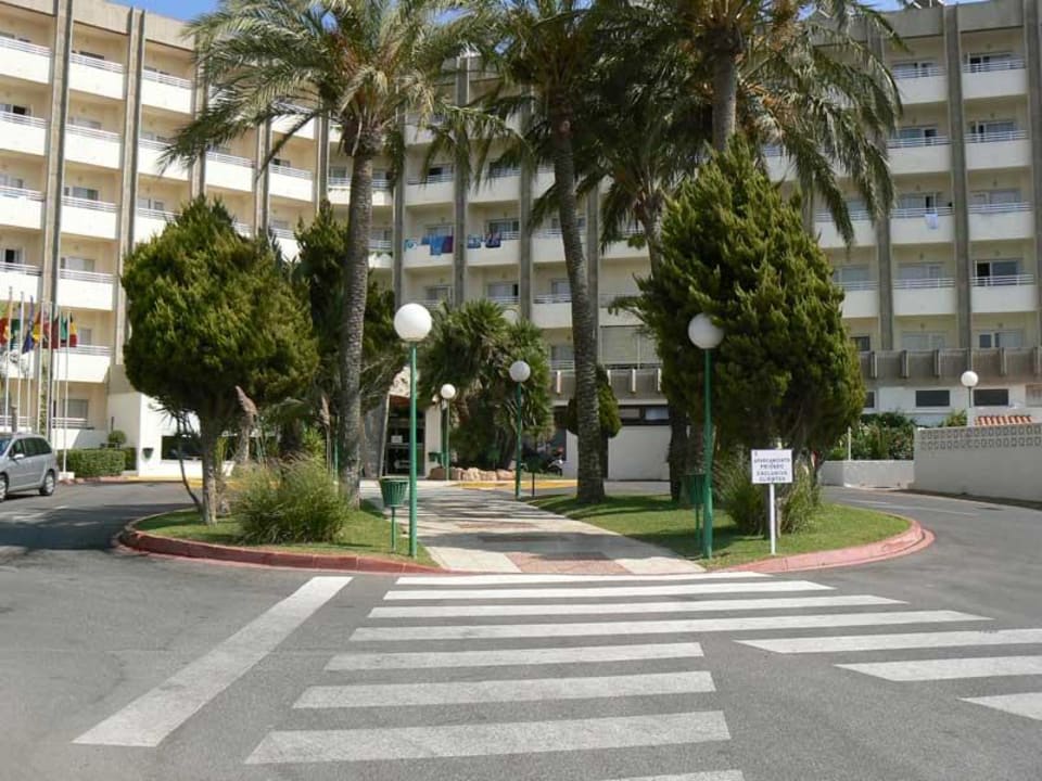 Eingang zum Hotel Hotel Evenia Zoraida Park
