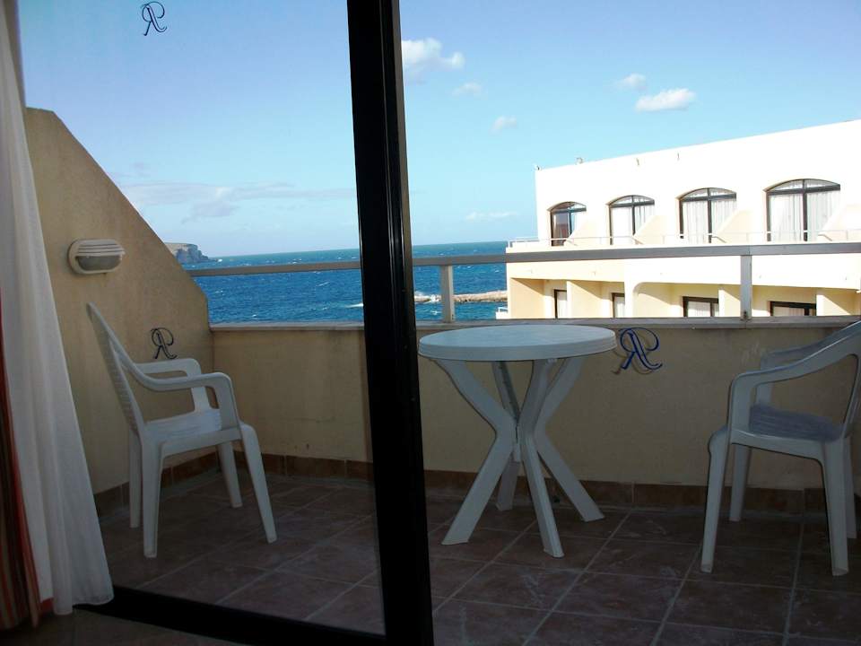 Blick vom Bett aufs Meer Riviera Spa Resort - Adults Only