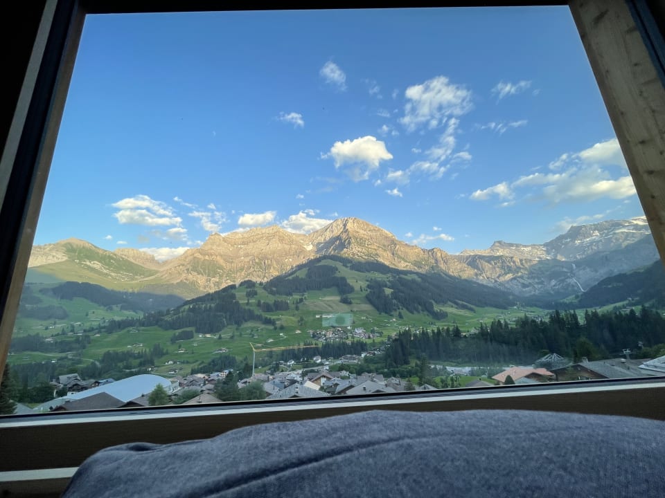 Ausblick Revier Mountain Lodge Adelboden