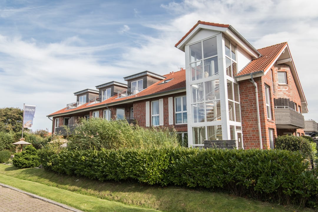Außenansicht Suiten-Hotel mare Suiten Langeoog
