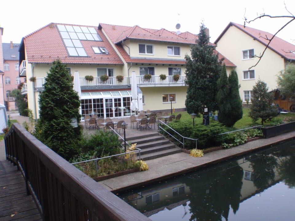 Hotel Rückansicht Spreewaldhotel Stephanshof