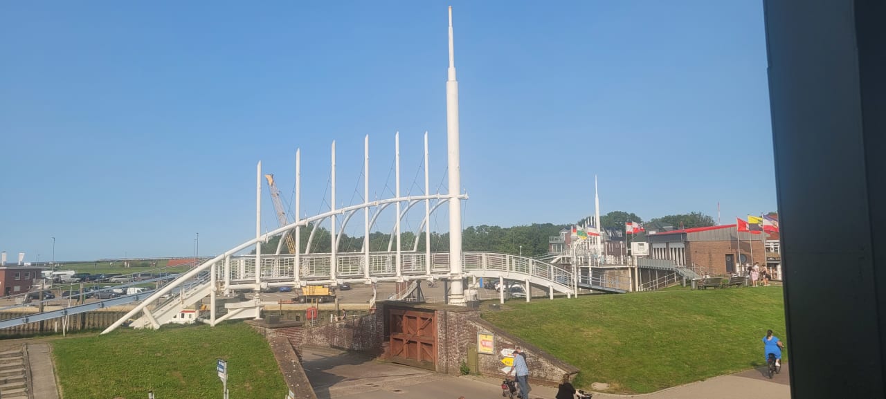 Ausblick Vier Jahreszeiten Bensersiel