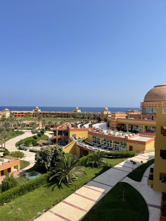 Ausblick Malikia Resort Abu Dabbab