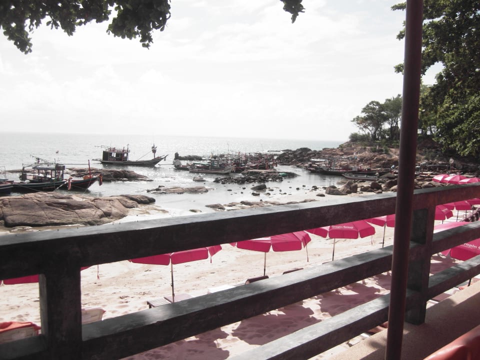 V.Pool mit Blick Ri SüdWest, Felsnase z. Chaweng-N Bhundhari Chaweng Beach Resort