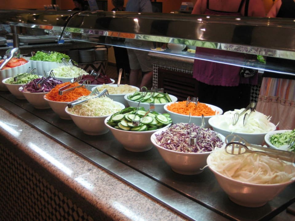 Salatbüffet allsun Hotel Los Hibiscos