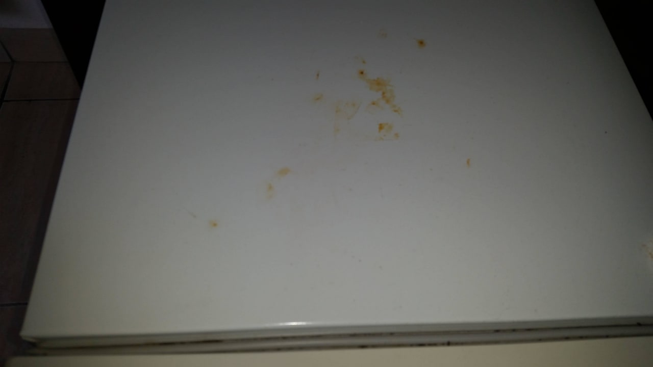 Verschmutzter Kühlschrank El Mehdi Beach Resort