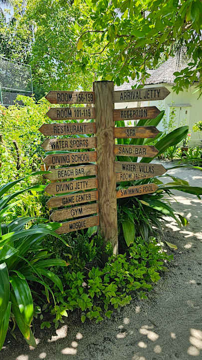 Gartenanlage Thulhagiri Island Resort