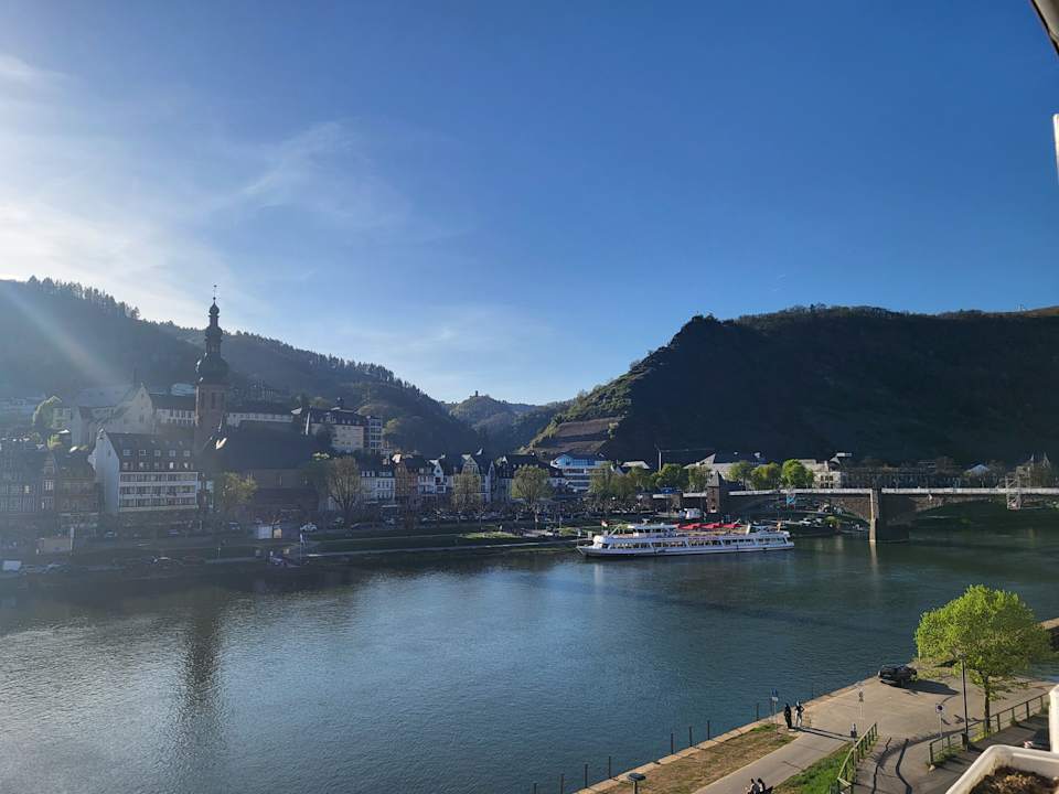 Ausblick Moselstern Hotel Brixiade & Triton