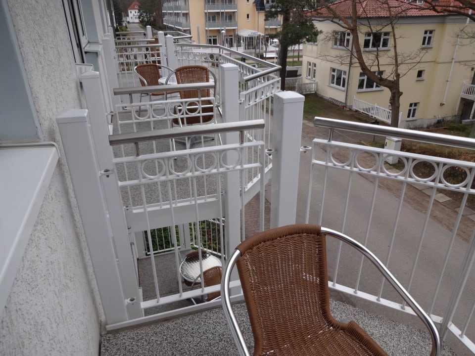 Balkon R&R Strandhotel Baabe