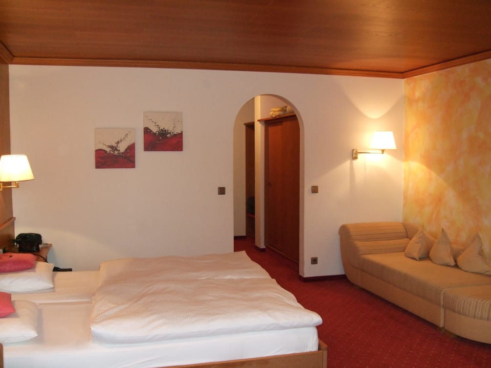 Wohn / Schlafbereich  Hotel Tannhof