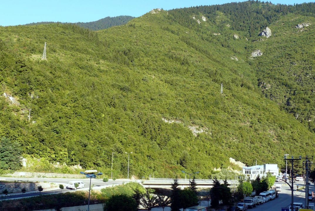 Widok z okna Hotel Büyük Sümela