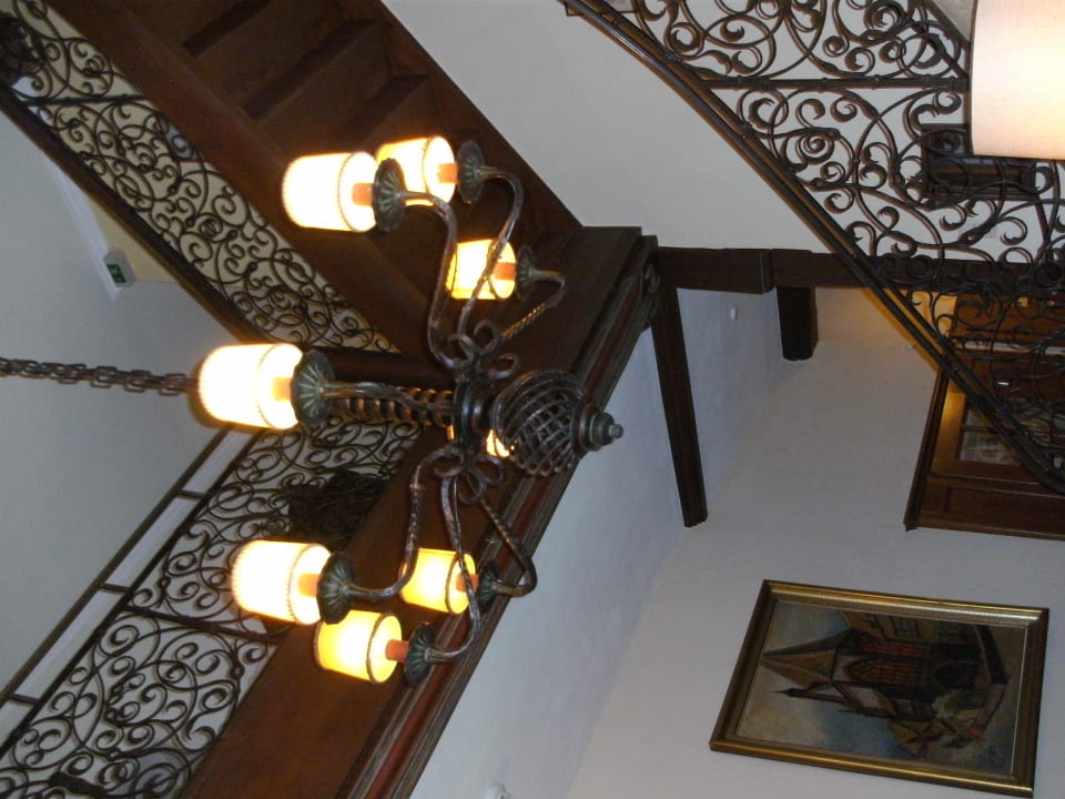 Lobby mit Treppe Der Reichsküchenmeister - Das Herz von Rothenburg