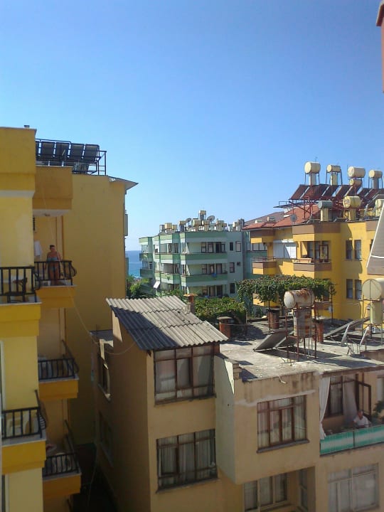 Вид с балкона Hotel Aslan City Kleopatra