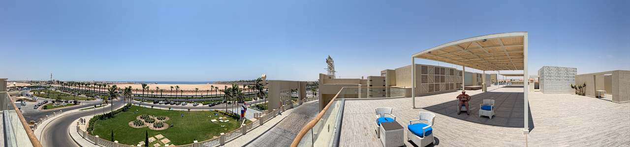 Gartenanlage Pickalbatros Aqua Blu Resort - Hurghada