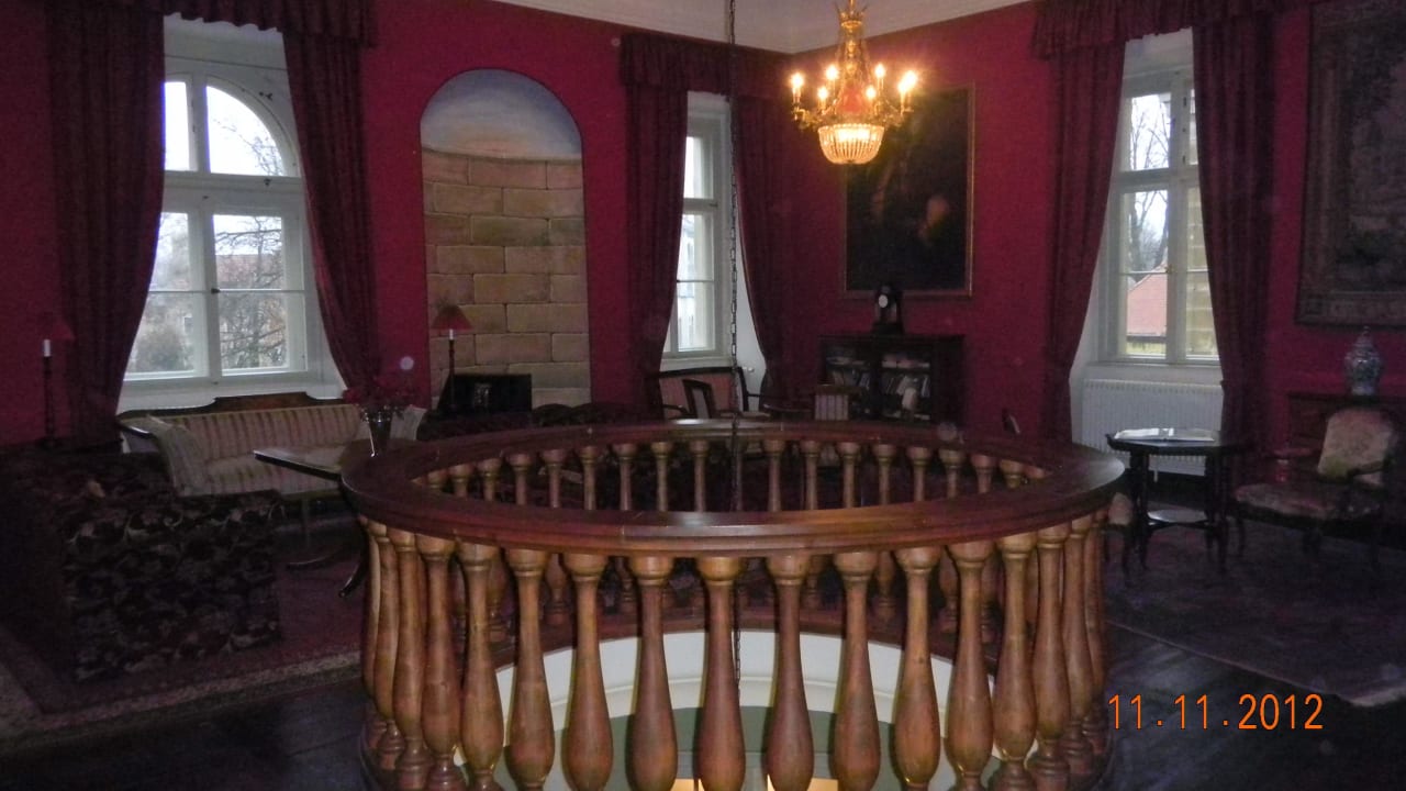 Lesebereich Schlosshotel Gaußig