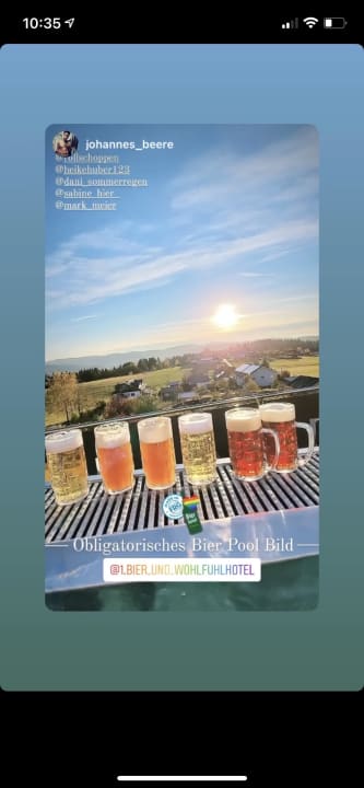 Pool 1. Bier & Wohlfühlhotel Gut Riedelsbach