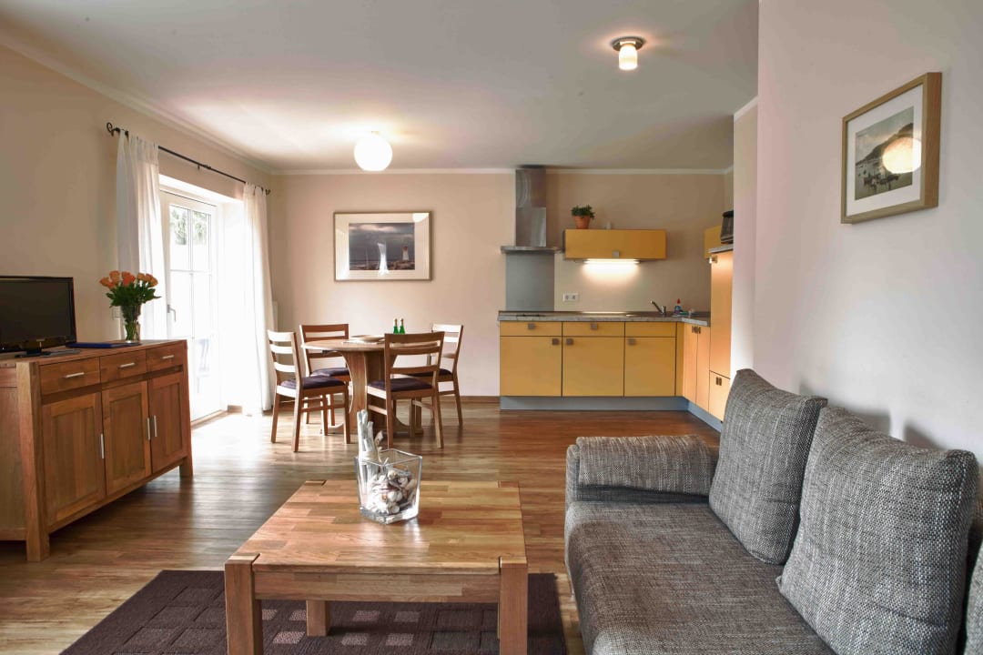 Wohnzimmer Haus Stoertebecker Apartments & Garni