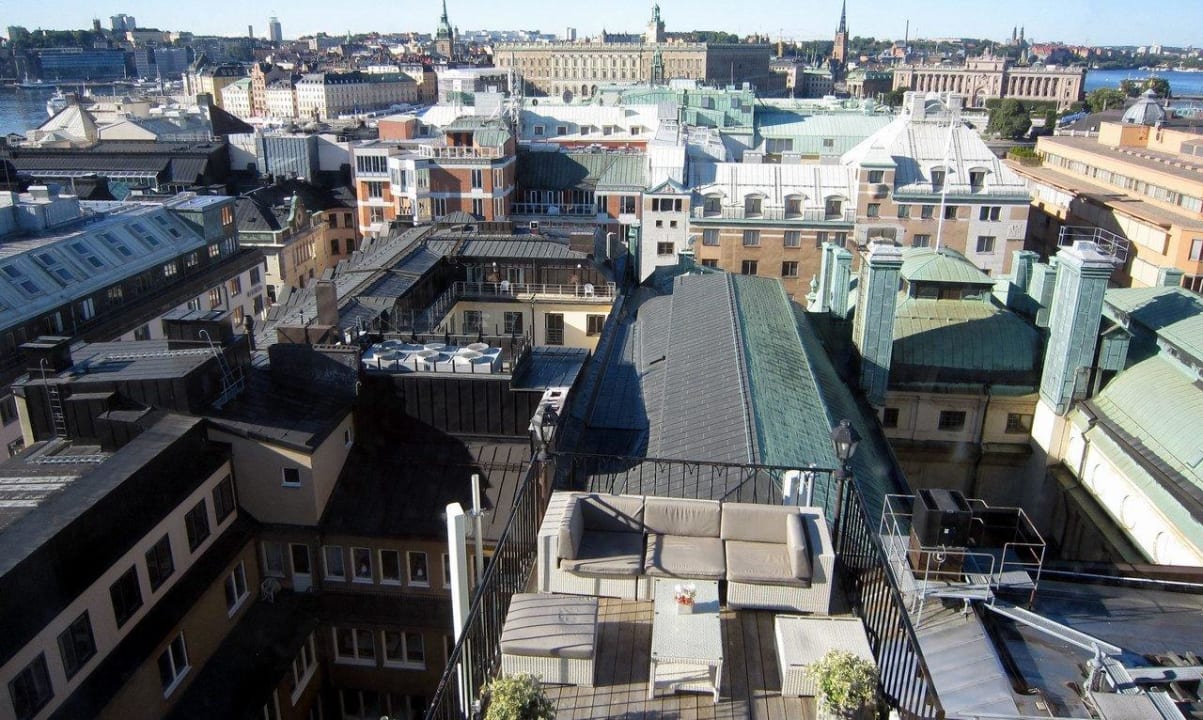 Royal castle from Tower suite #1001 Hotel Radisson Blu Strand