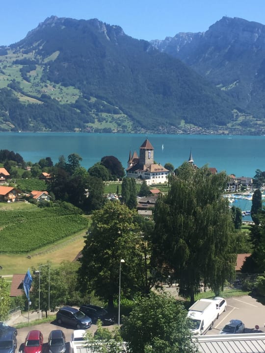Ausblick Hotel Eden Spiez