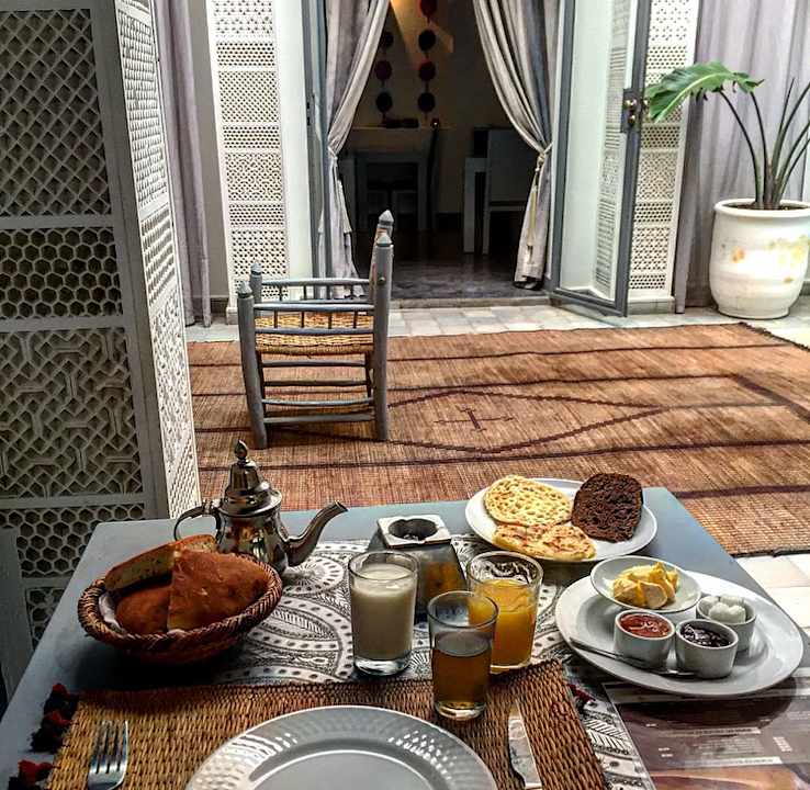 Frühstück Hotel Riad Origines