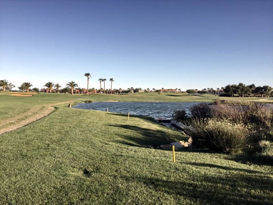 Golf Qunita da Ria; Blick auf das Hotel ROBINSON QUINTA DA RIA