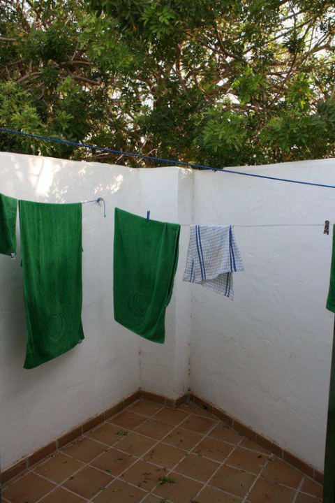 Kleiner Hof zum Trocknen der Wäsche Bungalows Cordial Sandy Golf
