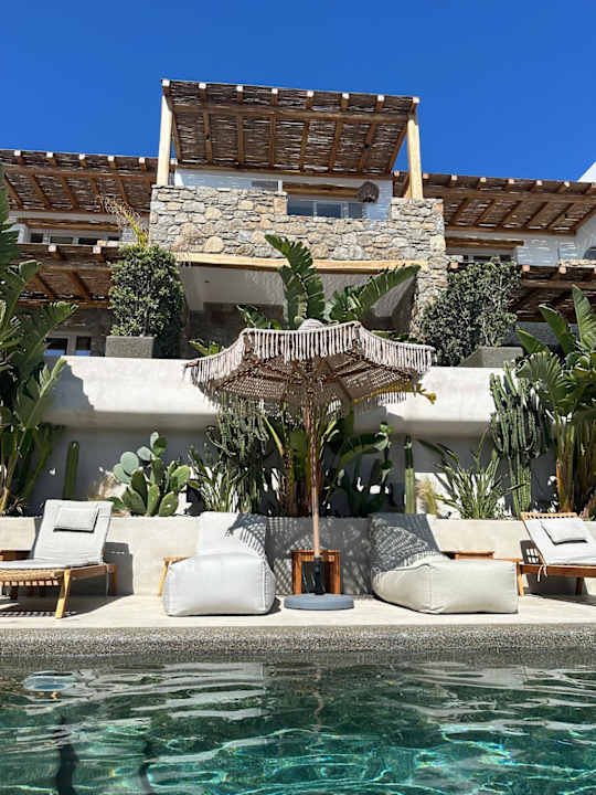Außenansicht Amyth of Mykonos Agios Stefanos