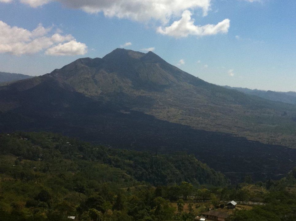 Aussicht auf den Vulkan Hotel Lakeview Kintamani