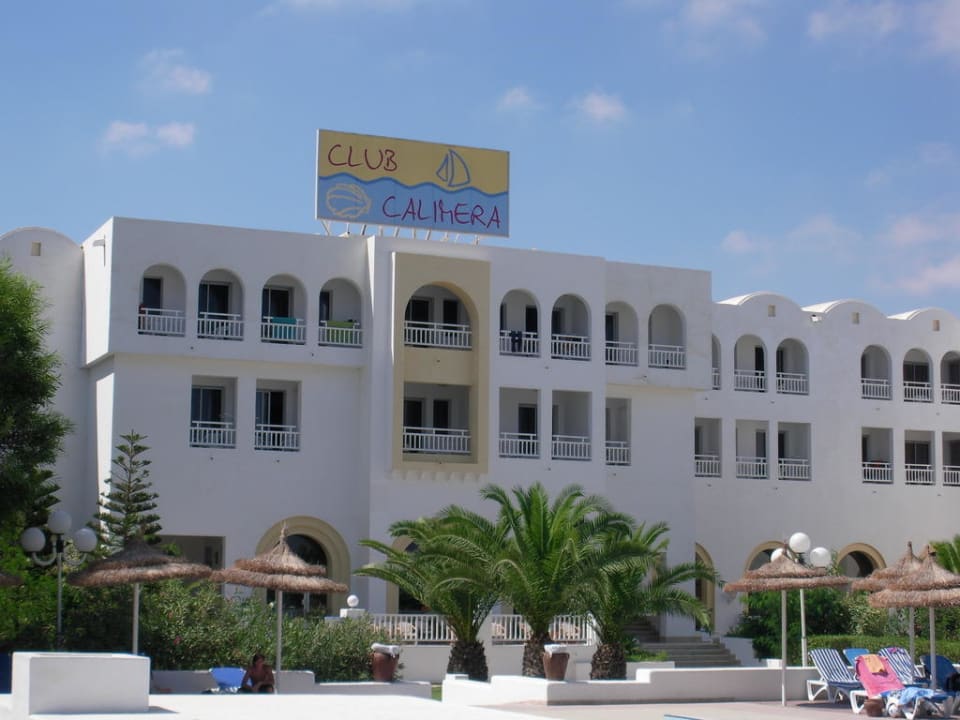 Blick vom Strand aus Calimera Yati Beach