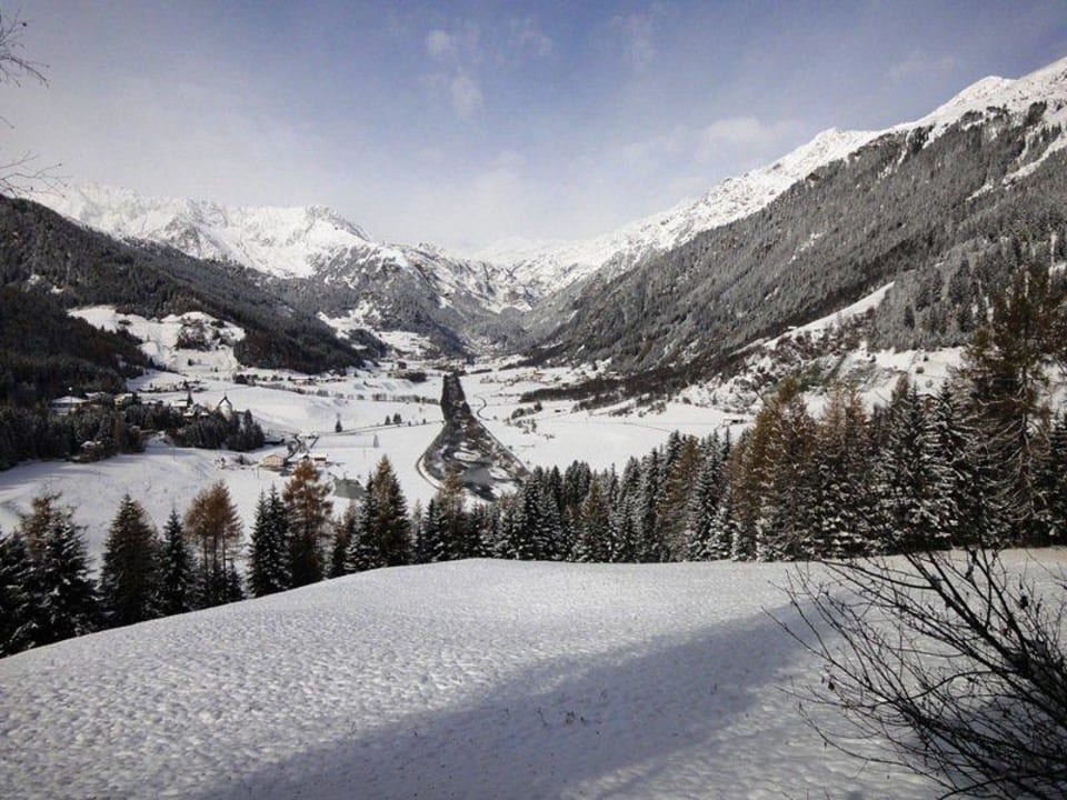 Herrliches Winterwetter Sonklarhof