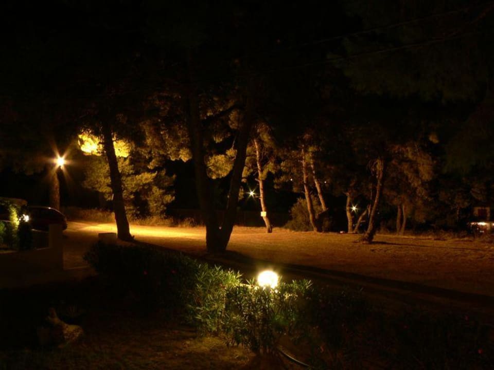 Blick vom Balkon Philoxenia Hotel