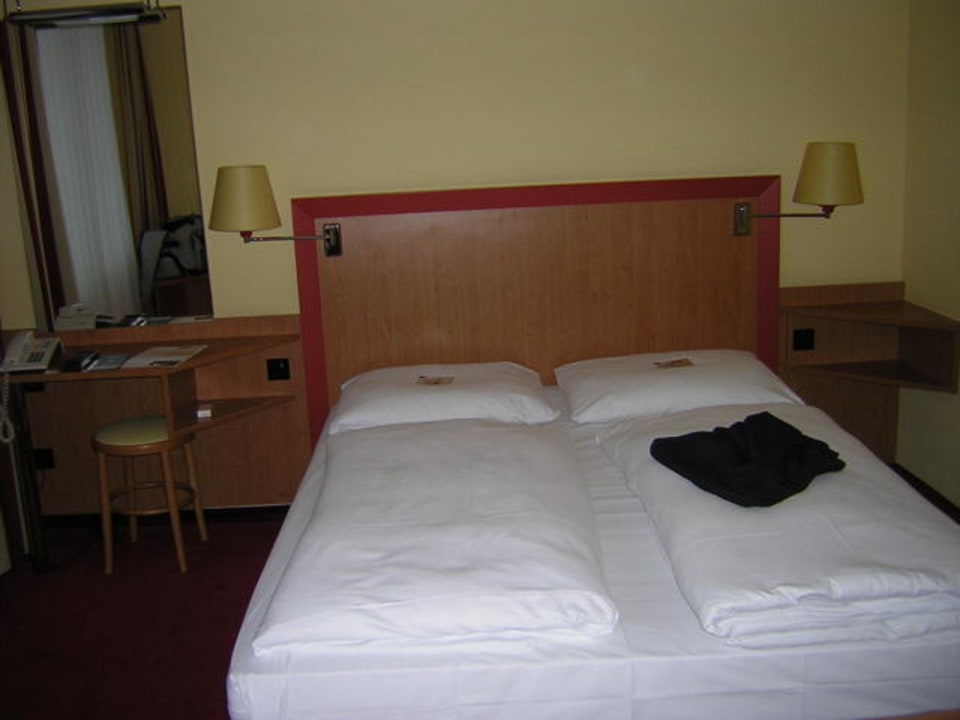 Schlafbereich NH Collection Hamburg City