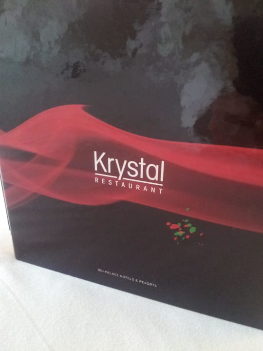 Restaurant Krystal - Speisekarte Hotel Bonanza Playa