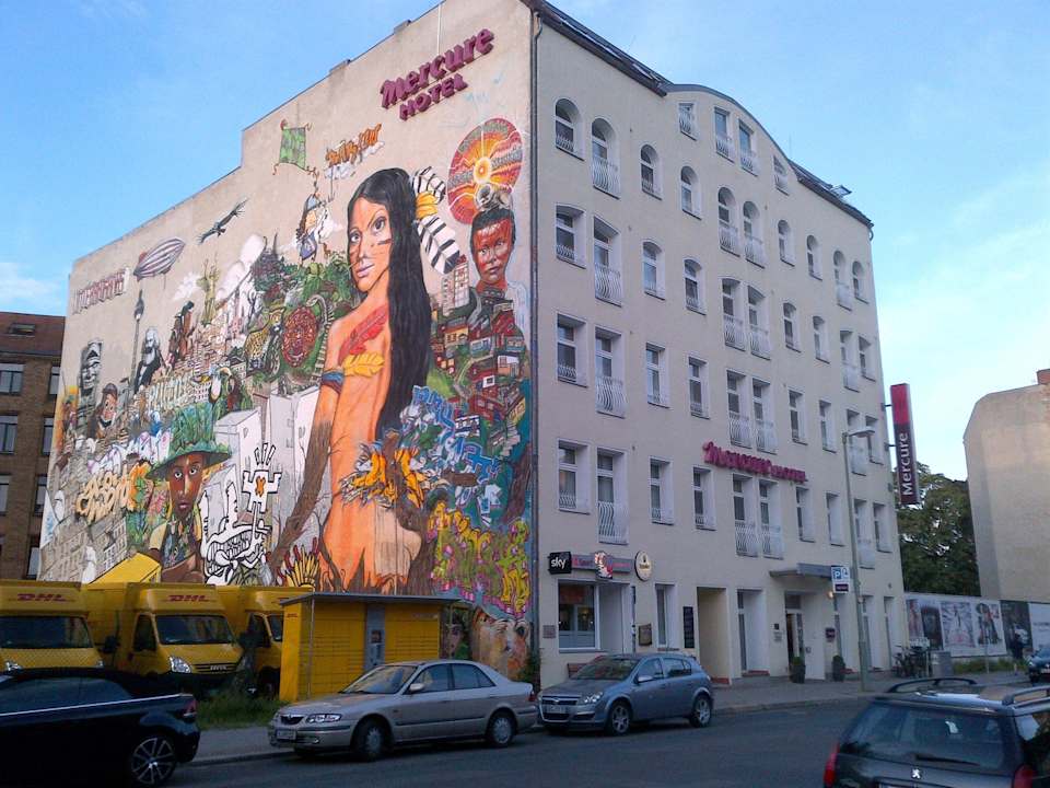 Hotel von außen Mercure Hotel Berlin Mitte